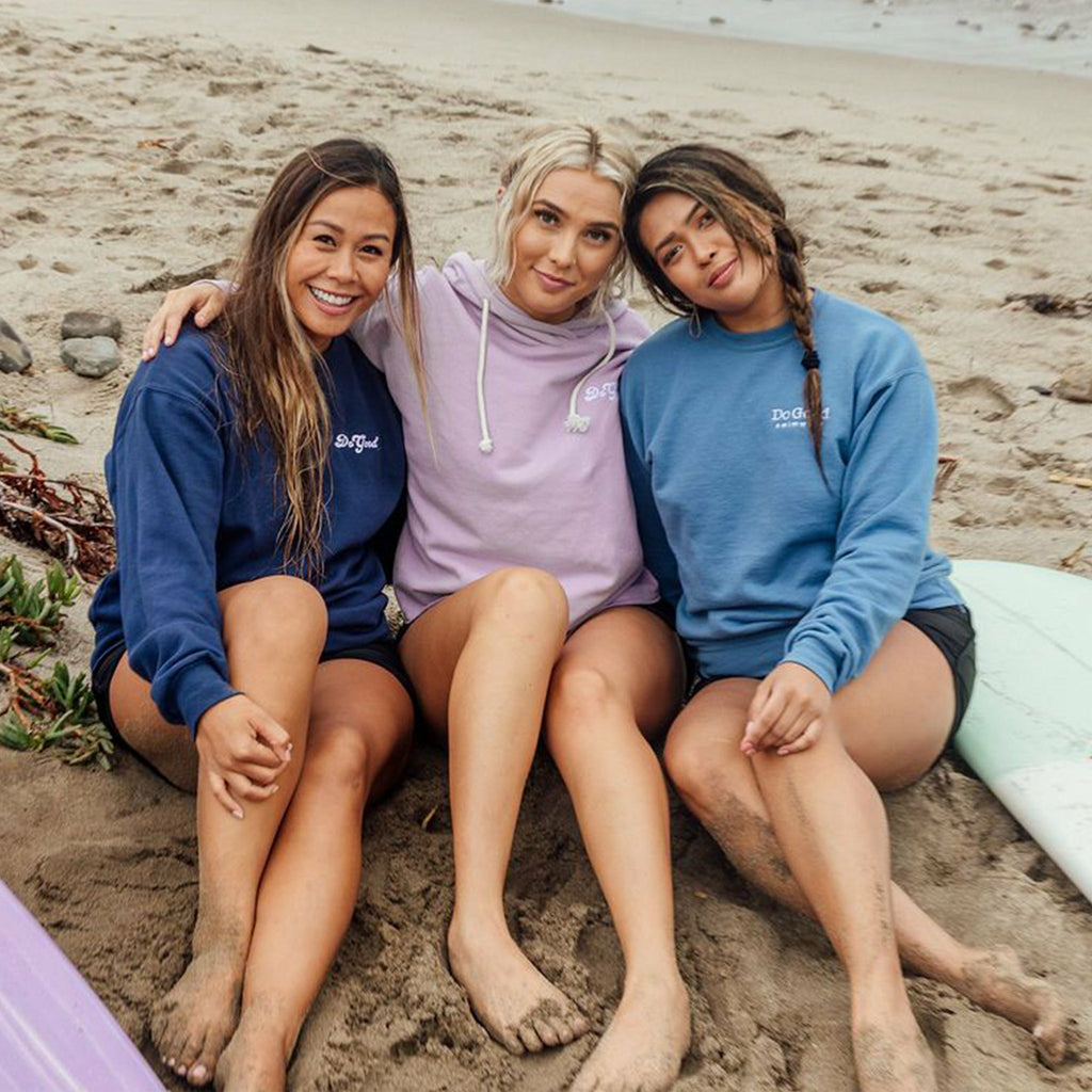 Do Good Recycled Cotton Sweaters - Do Good Swimwear