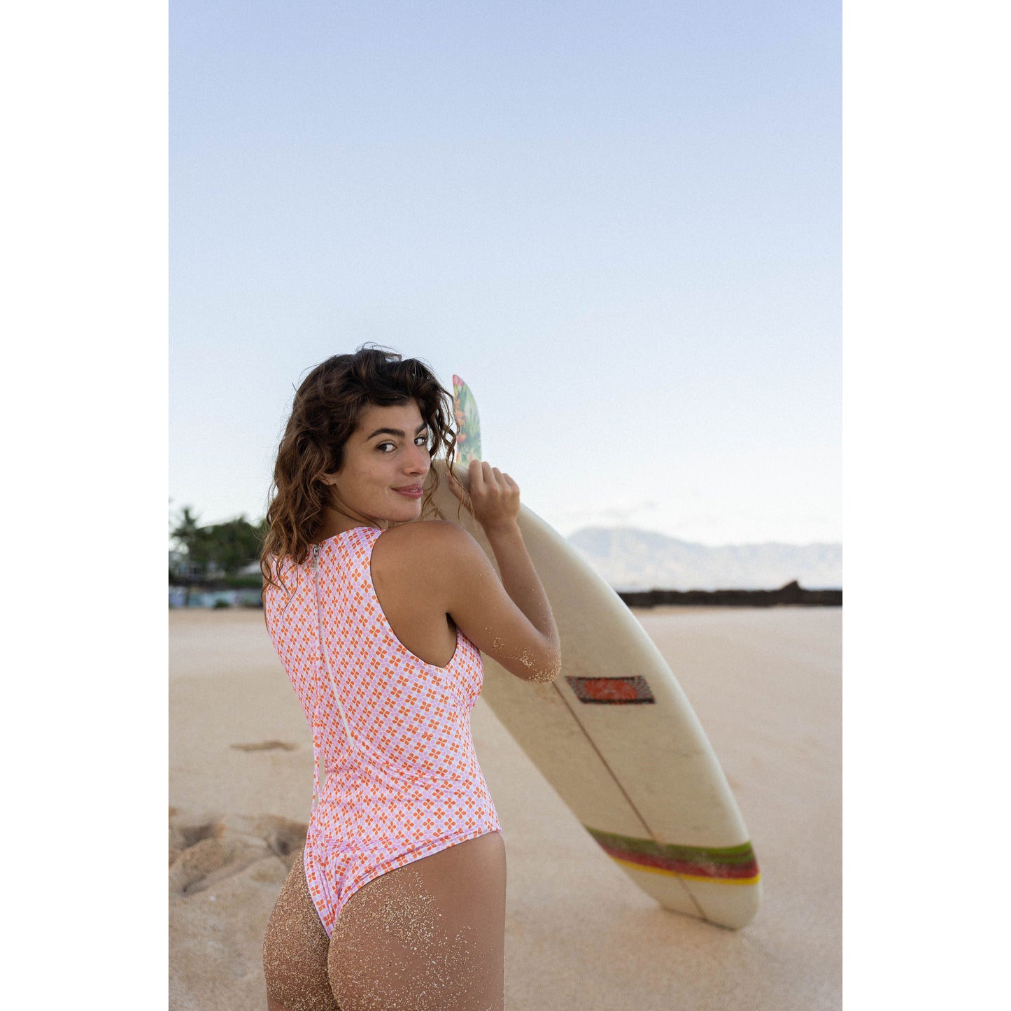 Sunset Surf Sleeveless Rashie