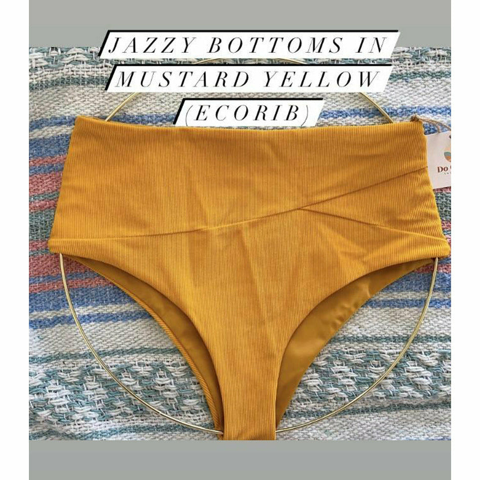 Jazzy High Waist Reversible Bottoms - Do Good Swimwear