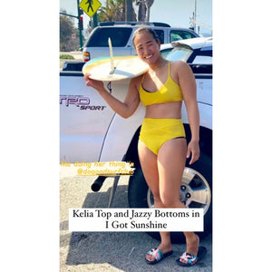 Kelia Twist Back Surf Top - Do Good Swimwear